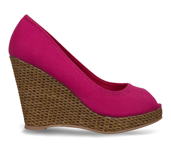 zapatos de tacon corrido