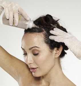 teñirse el  cabello