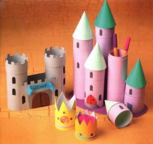 castillo de cartón