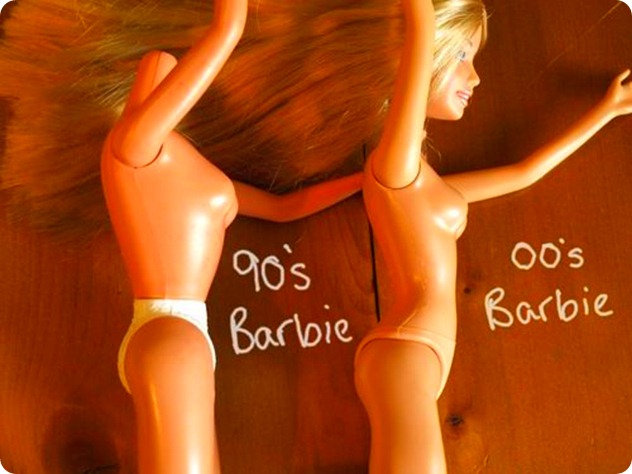 cuerpo de barbie actual