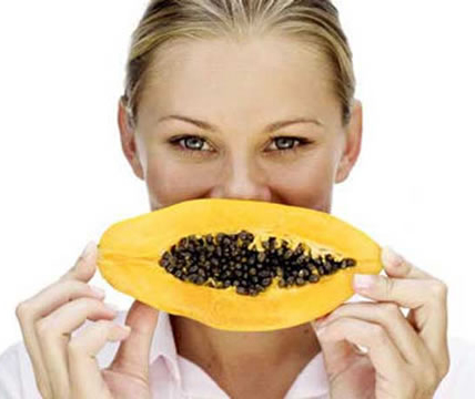 Piel joven, con papaya 1