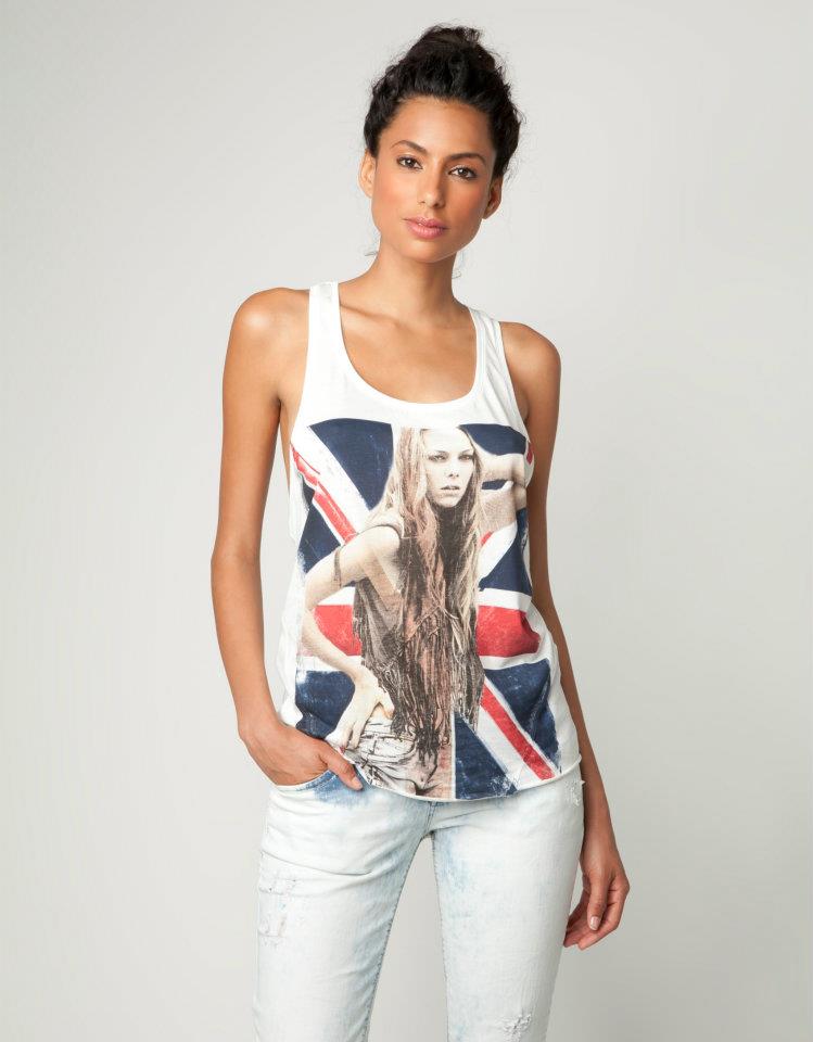 La moda con print de la bandera inglesa 1