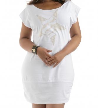 Total look blanco informal 1