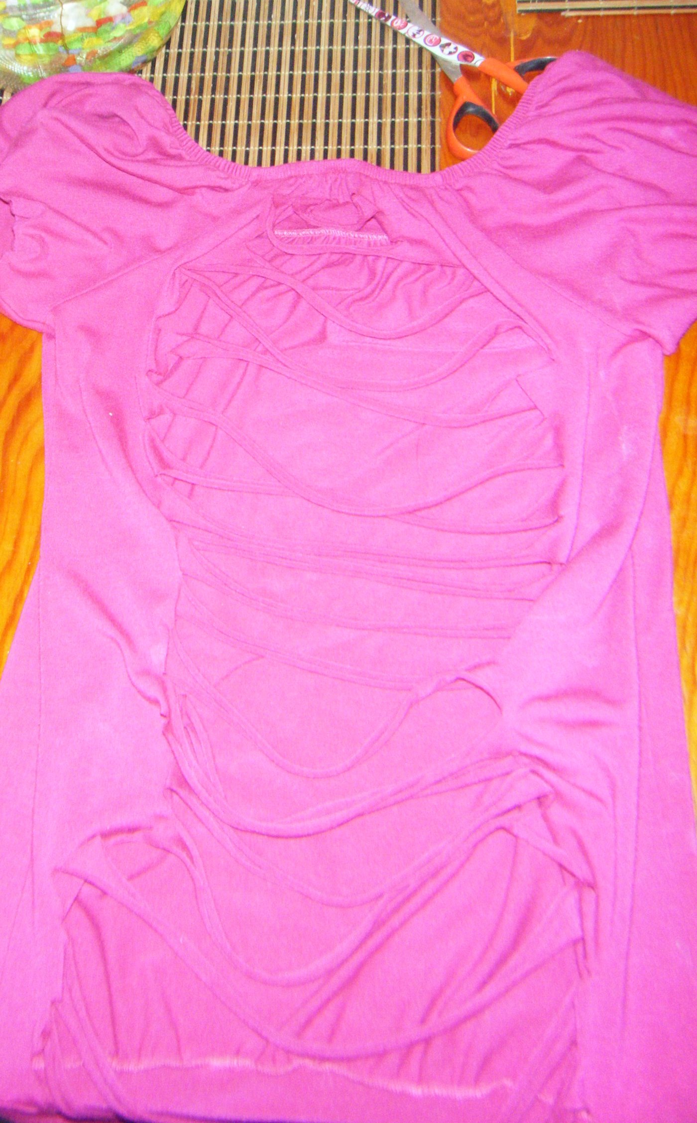 blusa de tiras