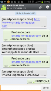 Websapp, WhatsApp desde el PC o Tablet Wifi 2