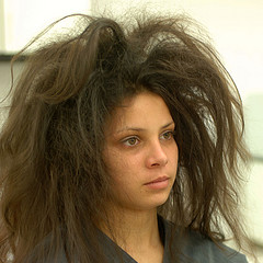 cabello enredado