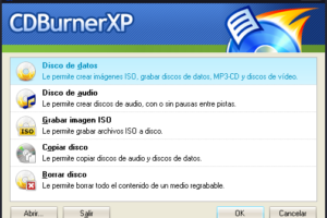 Graba CDs y DVDs gratis con CDBurnerXP