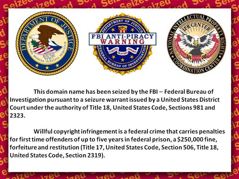 Applanet, Appbucket y Snappzmarket confiscados por el FBI 1