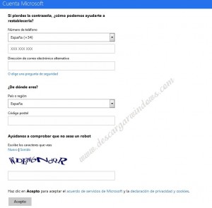 Crear email en Outlook.com 4