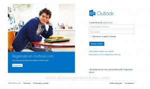 Crear email en Outlook.com 2
