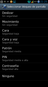 Bloquea la pantalla de tu Android 4
