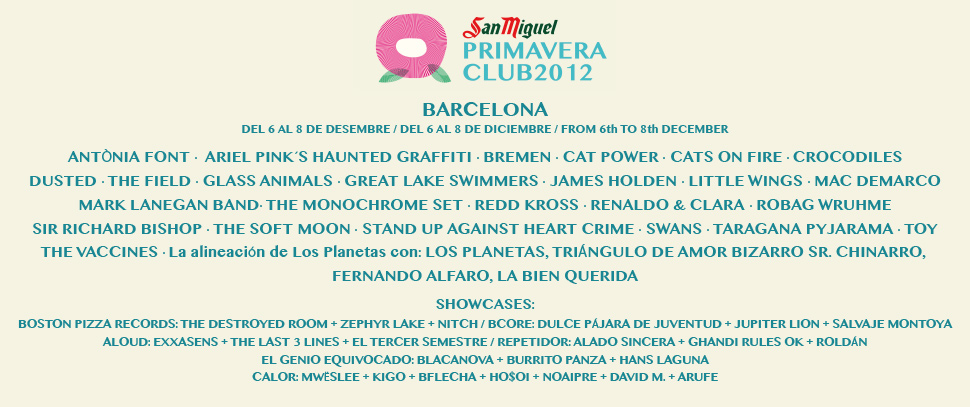 San Miguel Primavera Club Barcelona
