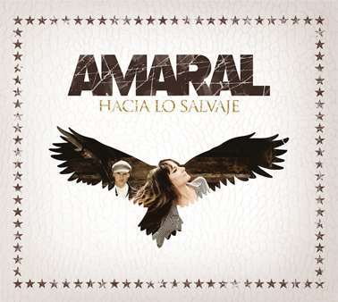 Amaral, portada del disco "Hacia lo salvaje"