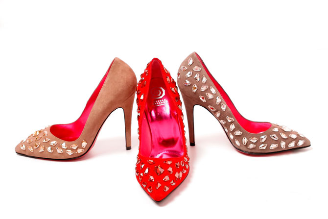 Zapatos Ursula Mascaró con Swarovski