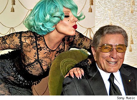 Lady Gaga junto a Tony Bennett