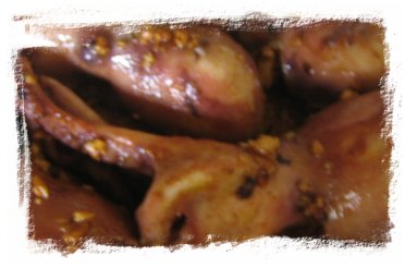 Pulpitos al ajillo (primer plato navidad) 1