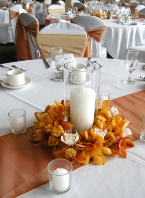 Centros para bodas en otoño 1