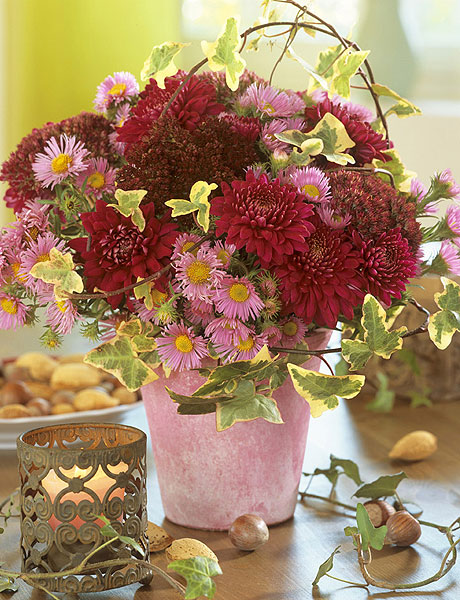 Flores de otoño para decorar 1