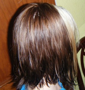 cabello bicolor