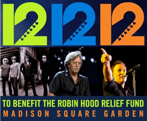 Concierto 12.12.12 para recaudar fondos en Nueva York 1