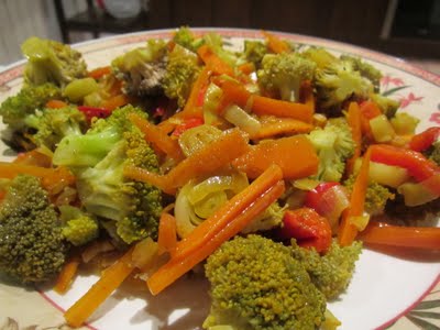 Verduras para pasta al curry