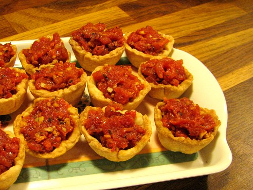 Aperitivos aptos para la cocina vegetariana en Navidad