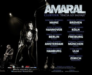 Amaral: fechas de la gira
