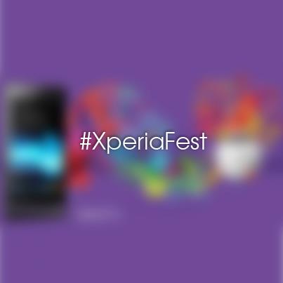 Cartel completo #Xperia Fest 1