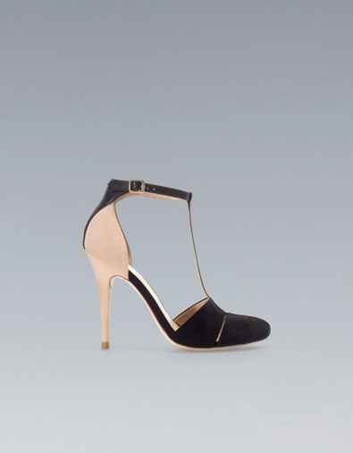 Zapatos bicolor de Zara