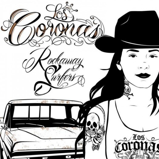 Portada de "Rockaway Surfer", Los Coronas