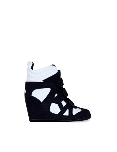 Sneakers blanco y negro