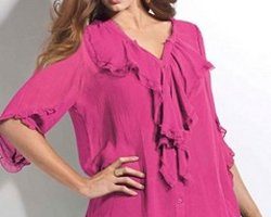 Blusas ideales para mujeres de talla grande 3