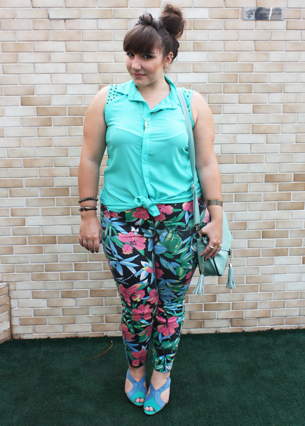 legging estampado plus size