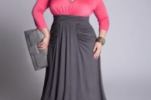 Prendas elegantes de oficina para mujeres de talla grande 2
