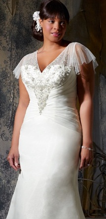 Vestido de novia para gorditas
