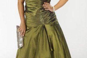 Vestidos para gorditas ideales para graduaciones 11