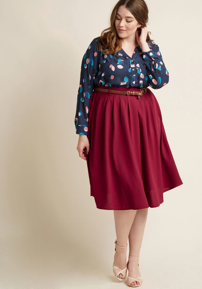 falda blusa colores