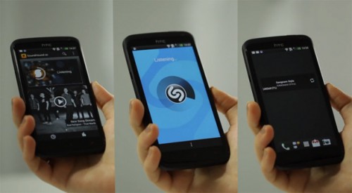 Detector de canciones, tres aplicaciones en prueba 1