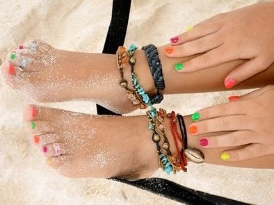 Los más bellos accesorios para pies para usar en la playa 1