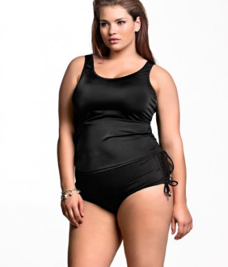 Trajes de baño para mujeres en talla grande 1