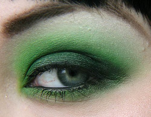 sombras en verde