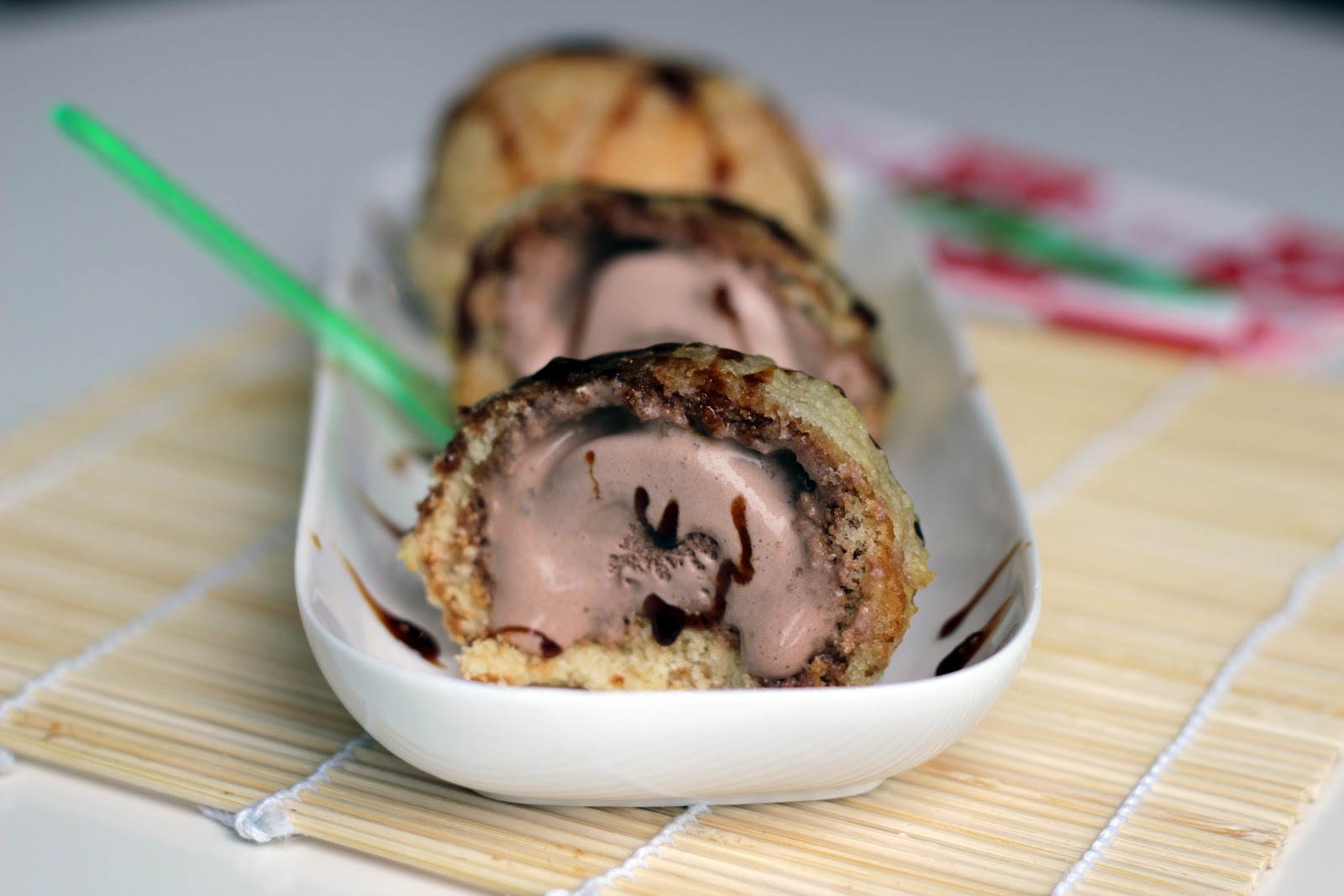 Tempura aisu (helado frito) 1