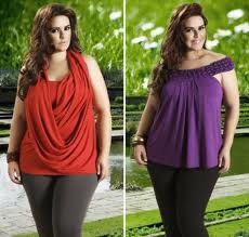 Blusas para gorditas