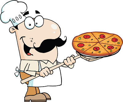 Pizza super crujiente y jugosa