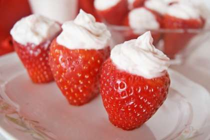 Fresas rellenas 1