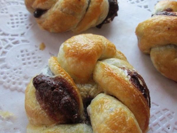 Hojaldre relleno de nocilla 1