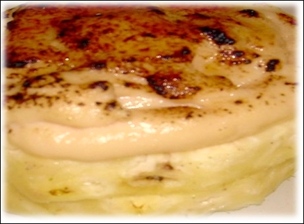 Piña con crema quemada 1