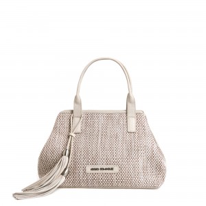 Satchel de rafia Adolfo Domínguez