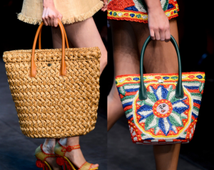 Dolcce&Gabanna Bolso de Rafia
