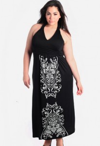 Moda juvenil de talla grande - vestidos